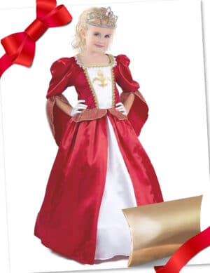 Mittelalter-Prinzessin Geschenkbox für Kinder bunt