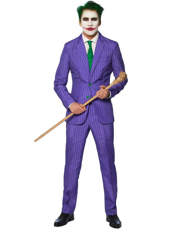 Mr. Joker-Herrenanzug Suitmeister violett-grün