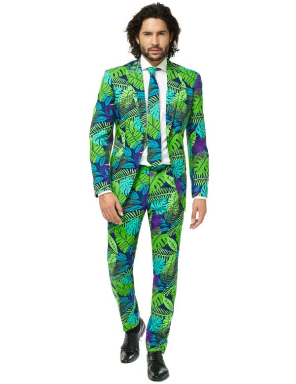 Mr. Juicy Jungle Herrenanzug Opposuits bunt