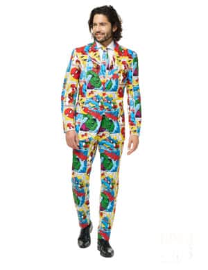 Mr. Marvel-Kostüm Opposuits für Herren bunt