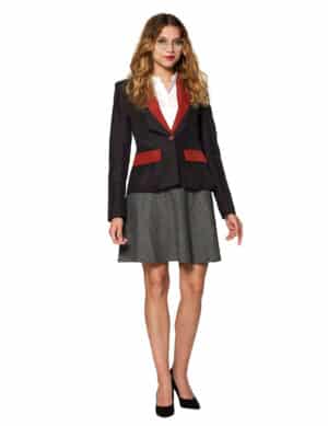 Mrs. Gryffindor-Jacke für Damen Opposuits schwarz-rot