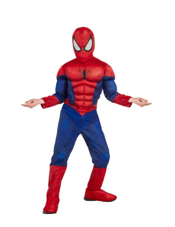 Muskulöser Spiderman Deluxe Kostüm für Kinder