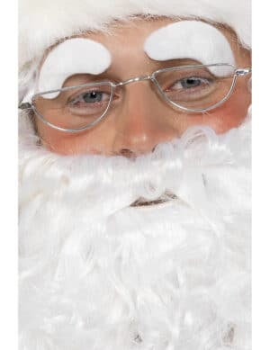 Nikolaus Brille Weihnachten silber