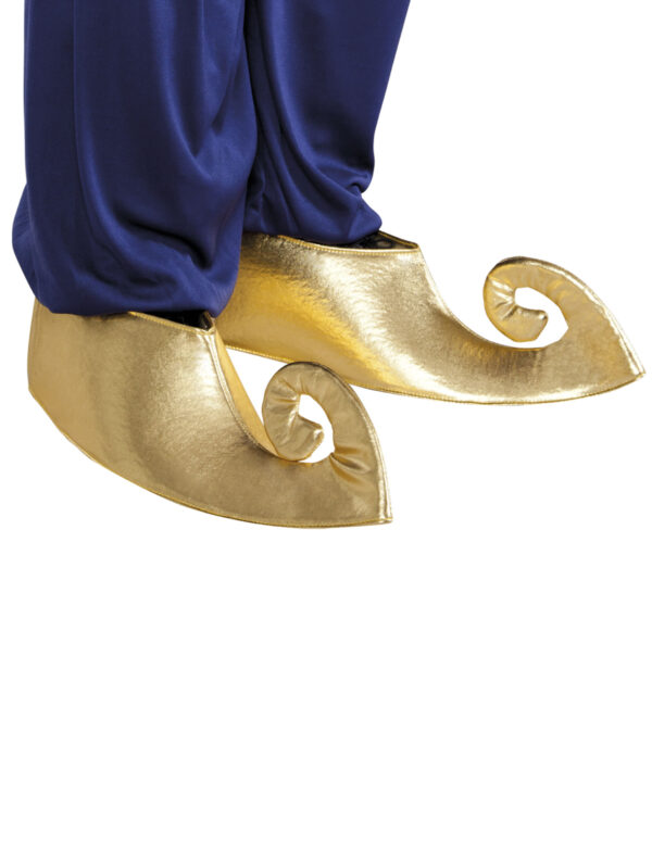 Orientalische Schuh-Stulpen gold