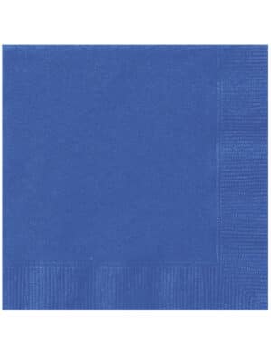 Papierservietten 20 Stück blau 33 x 33 cm