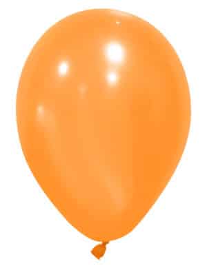 Party-Ballons Luftballons 12 Stück orange 28cm