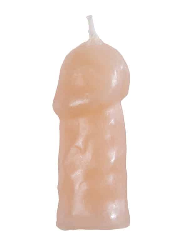 Party Kuchen-Kerze Penis beige