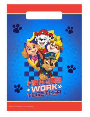 Paw Patrol-Geschenkbeutel 8 Stück blau-rot