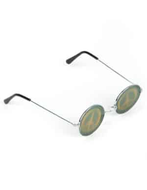 PEACE-Zeichen Hologramm-Brille