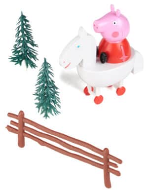 Peppa Wutz Kuchendeko-Set 4-teilig bunt