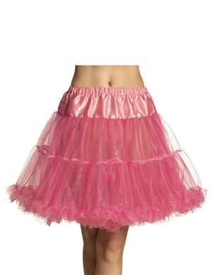 Petticoat für Damen Unterrock Accessoire rosa