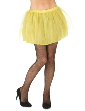 Petticoat mit Tüll für Damen gelb