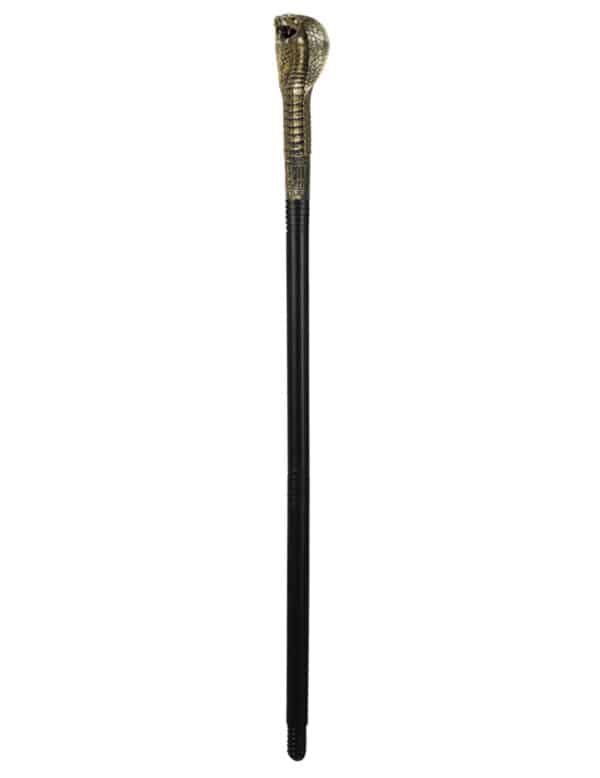 Pharao Zepter Ägyptischer Herrscher schwarz-gold 82 cm