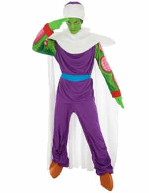 Piccolo-Kostüm Dragon Ball-Lizenzkostüm für Herren lila-grün