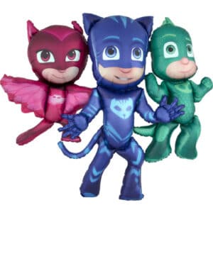 PJ Masks-Folienballon rot-blau-grün 144x127cm