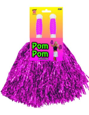 Pom Poms für Cheerleader pink