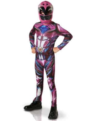 Power Rangers Kinderkostüm Superhelden pink