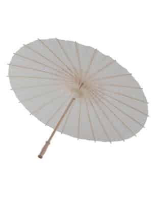 Regenschirm 60cm weiss