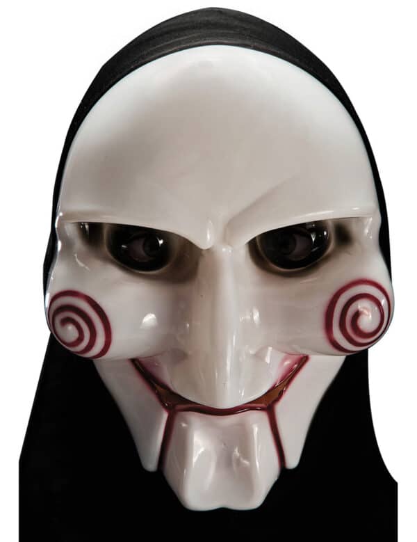 Serienkiller Horror-Maske Halloween schwarz-weiss