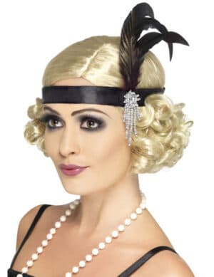 Showgirl Kopfband schwarz