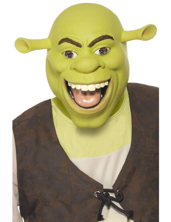 Shrek Comic Lizenz Film Maske grün