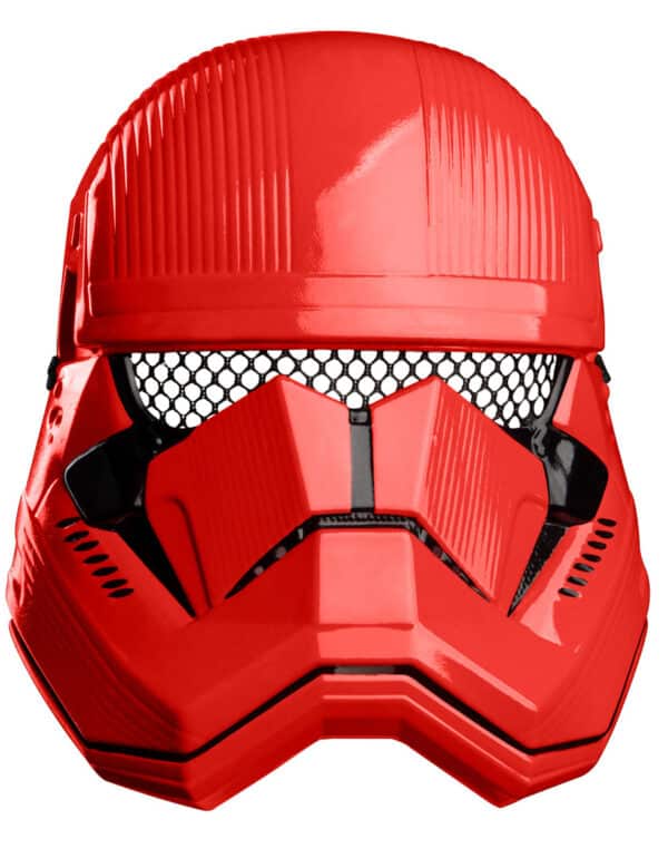 Sith Trooper-Maske für Kinder Star Wars Karnevals-Maske rot