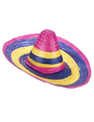 Sombrero Mexikaner bunt