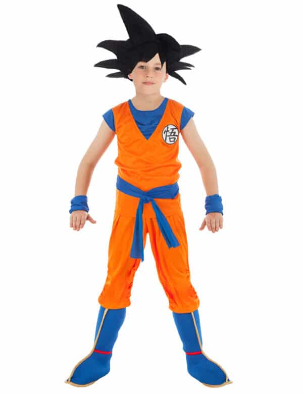 Son Goku-Kinderkostüm Dragonball Z orange-blau