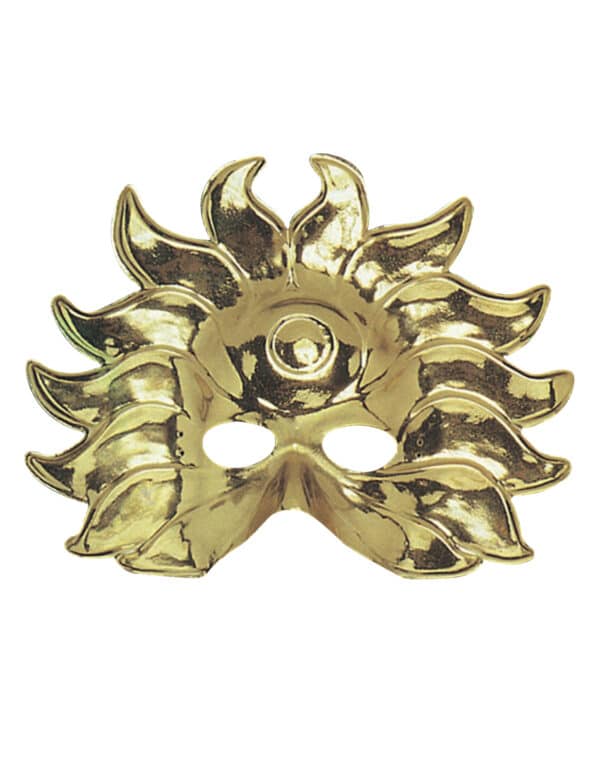 Sonnen-Maske Herrschermaske gold