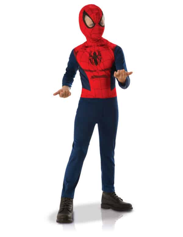 Spider-Man-Kinderkostüm Lizenzkostüm blau-rot