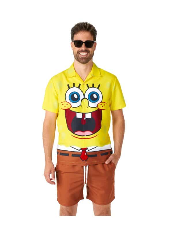 Spongebob Schwammkopf Sommerkostüm Herren Suitmeister