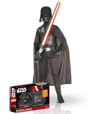 Star Wars Darth Vader Kinderkostüm-Set Lizenzware schwarz