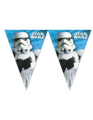 Star Wars Wimpel-Girlande Stormtrooper Party-Deko bunt 280cm