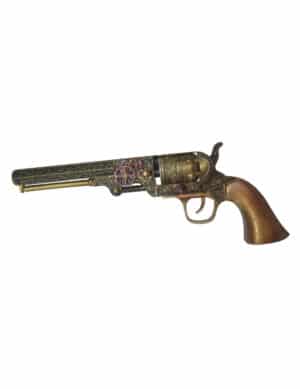 Steampunk-Revolver 25 cm