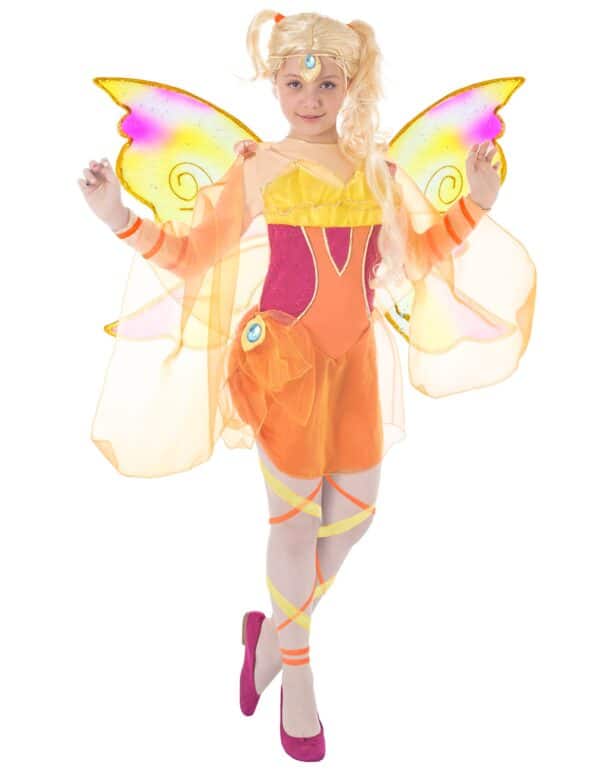 Stella-Kostüm für Mädchen Winx Club bunt