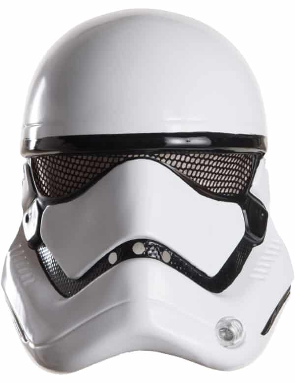 Stormtrooper-Maske Star Wars Lizenzartikel weiss-schwarz