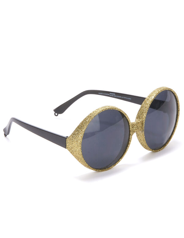 Strandbrille Spaßbrille gold