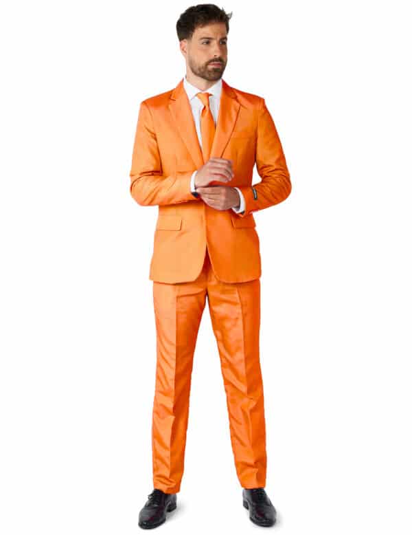 Suitmeister Kostüm orange