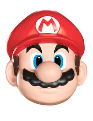 Super Mario Videospiel Maske Lizenzware rot-haut