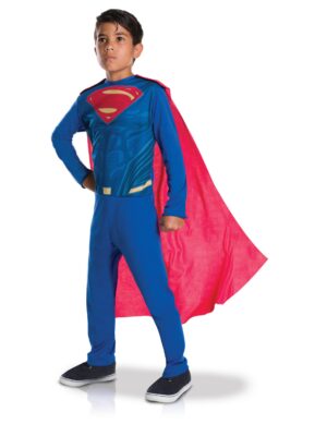 Superman-Kinderkostüm Lizenzkostüm blau-rot