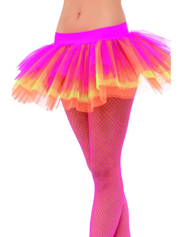 Tutu Unterrock pink-gelb