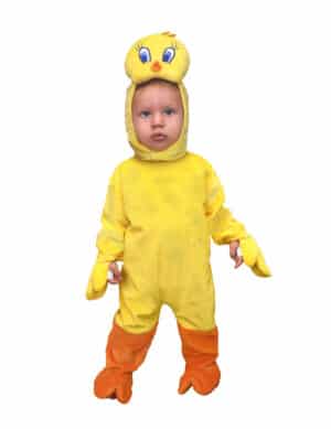 Tweety-Babykostüm Looney Tunes gelb-orange