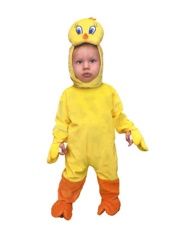 Tweety-Babykostüm Looney Tunes gelb-orange