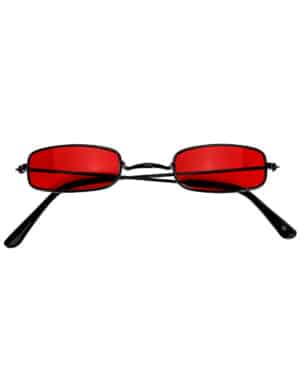 Vampir-Brille Halloween-Accessoire rot