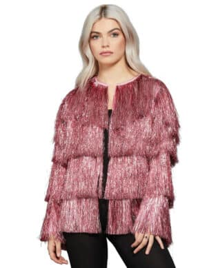 Festivaljacke für Damen rosa