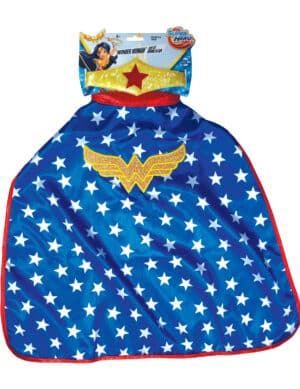 Wonder Woman Accessoire-Kit für Kinder 2-teilig bunt