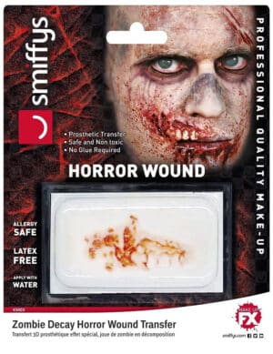 Zombie-Wunde falsche Wunde Halloween Make-up rot